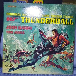 Thunderball Soundtrack 1965 007 James Bond Vinyl record MINTY